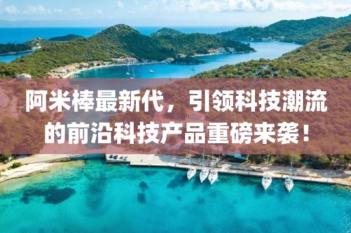 阿米棒最新代，引领科技潮流的前沿科技产品重磅来袭！