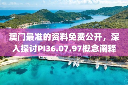 澳门最准的资料免费公开，深入探讨PI36.07.97概念阐释
