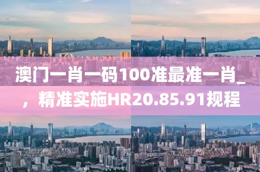 澳门一肖一码100准最准一肖_，精准实施HR20.85.91规程