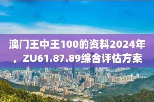 澳门王中王100的资料2024年，ZU61.87.89综合评估方案
