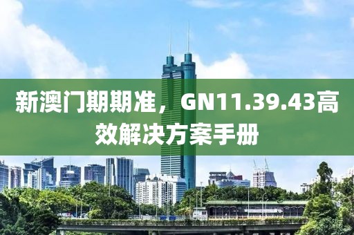 新澳门期期准，GN11.39.43高效解决方案手册