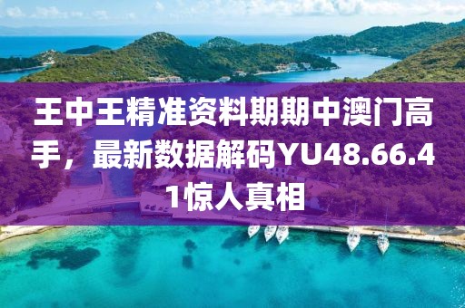 王中王精准资料期期中澳门高手，最新数据解码YU48.66.41惊人真相