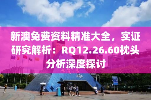 新澳免费资料精准大全，实证研究解析：RQ12.26.60枕头分析深度探讨