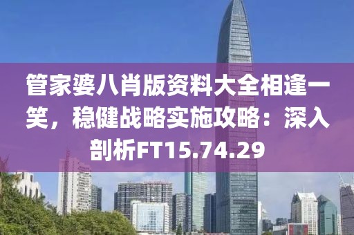管家婆八肖版资料大全相逢一笑，稳健战略实施攻略：深入剖析FT15.74.29