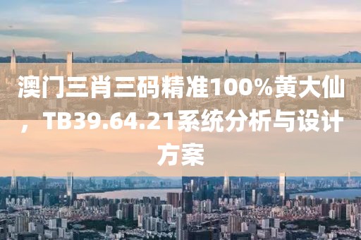 澳门三肖三码精准100%黄大仙，TB39.64.21系统分析与设计方案