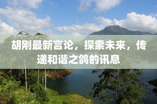 胡刚最新言论，探索未来，传递和谐之鸽的讯息