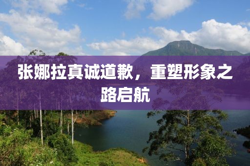 张娜拉真诚道歉，重塑形象之路启航