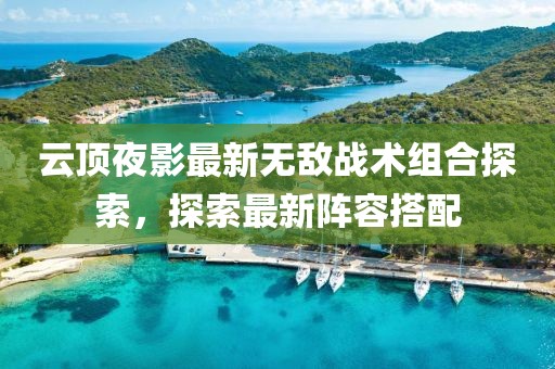 云顶夜影最新无敌战术组合探索，探索最新阵容搭配