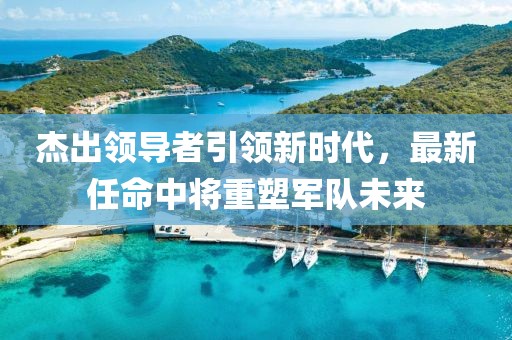 杰出领导者引领新时代，最新任命中将重塑军队未来