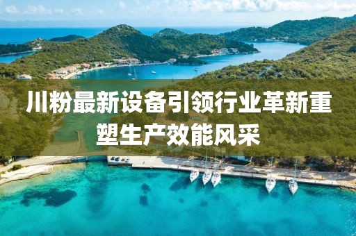 川粉最新设备引领行业革新重塑生产效能风采