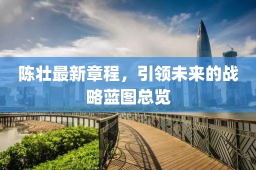陈壮最新章程，引领未来的战略蓝图总览