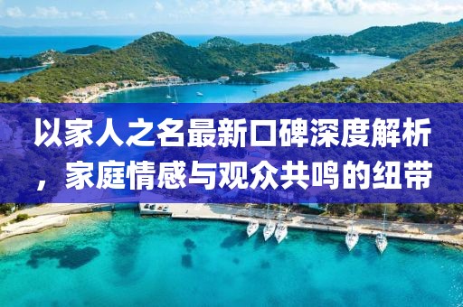 以家人之名最新口碑深度解析，家庭情感与观众共鸣的纽带
