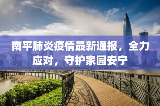 南平肺炎疫情最新通报，全力应对，守护家园安宁