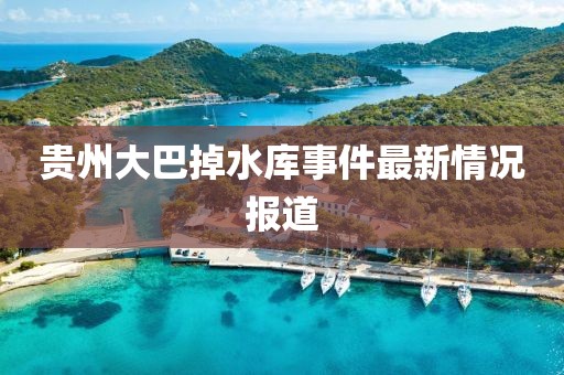 贵州大巴掉水库事件最新情况报道