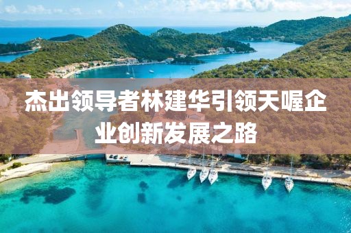 杰出领导者林建华引领天喔企业创新发展之路