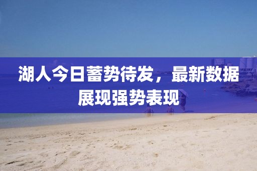 湖人今日蓄势待发，最新数据展现强势表现