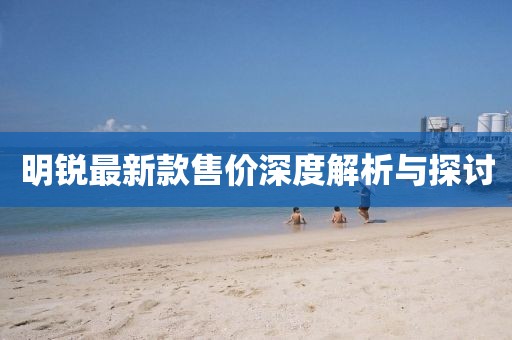 明锐最新款售价深度解析与探讨