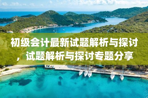初级会计最新试题解析与探讨，试题解析与探讨专题分享