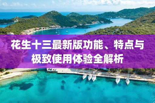 花生十三最新版功能、特点与极致使用体验全解析