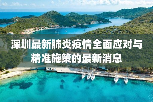 深圳最新肺炎疫情全面应对与精准施策的最新消息