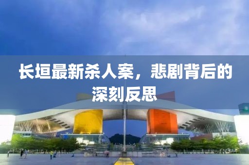 长垣最新杀人案，悲剧背后的深刻反思