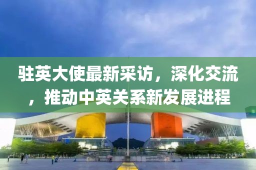 驻英大使最新采访，深化交流，推动中英关系新发展进程