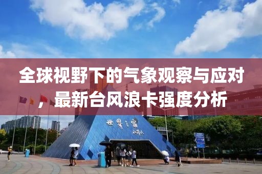 全球视野下的气象观察与应对，最新台风浪卡强度分析