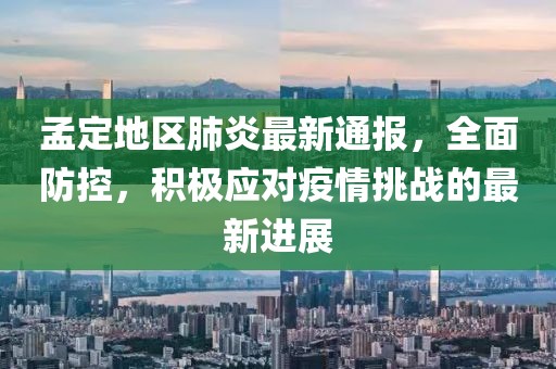 孟定地区肺炎最新通报，全面防控，积极应对疫情挑战的最新进展