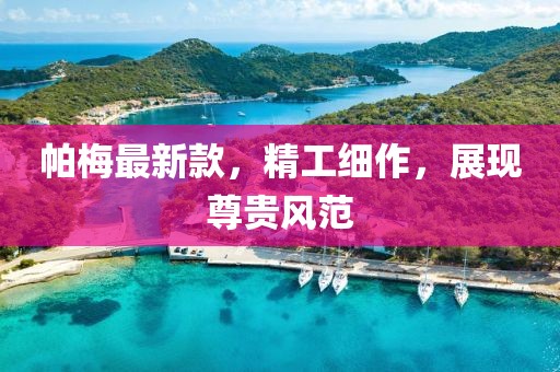 帕梅最新款，精工细作，展现尊贵风范