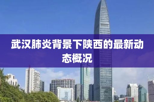 武汉肺炎背景下陕西的最新动态概况