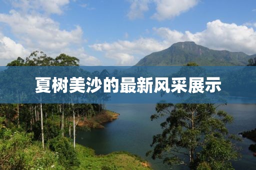 夏树美沙的最新风采展示