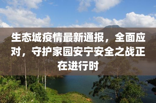 生态城疫情最新通报，全面应对，守护家园安宁安全之战正在进行时