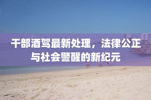 干部酒驾最新处理，法律公正与社会警醒的新纪元