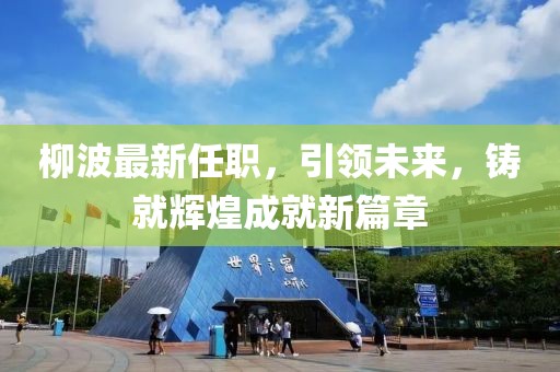 柳波最新任职，引领未来，铸就辉煌成就新篇章