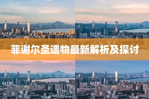 菲谢尔圣遗物最新解析及探讨