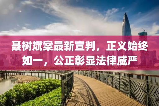 聂树斌案最新宣判，正义始终如一，公正彰显法律威严