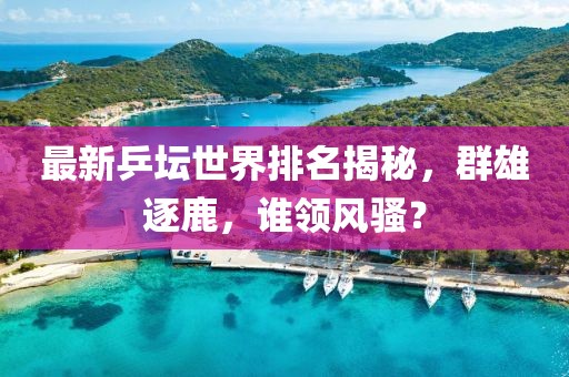 最新乒坛世界排名揭秘，群雄逐鹿，谁领风骚？