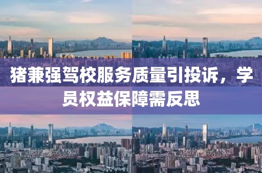 猪兼强驾校服务质量引投诉，学员权益保障需反思