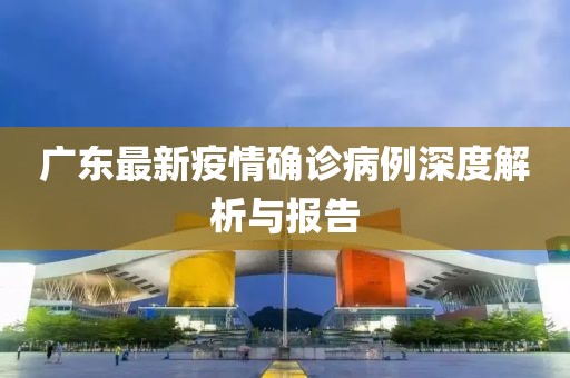 广东最新疫情确诊病例深度解析与报告
