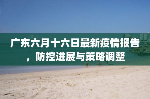 广东六月十六日最新疫情报告，防控进展与策略调整