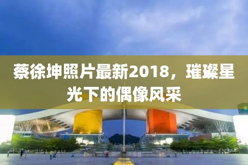 蔡徐坤照片最新2018，璀璨星光下的偶像风采