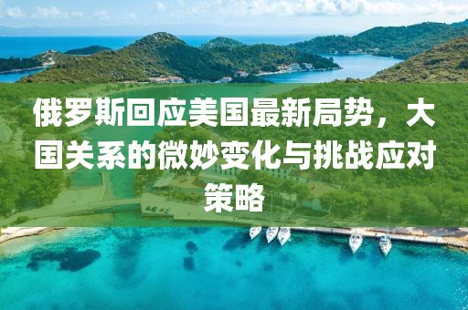 俄罗斯回应美国最新局势，大国关系的微妙变化与挑战应对策略