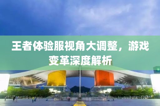王者体验服视角大调整，游戏变革深度解析