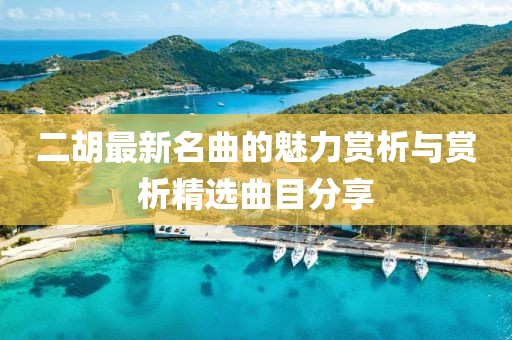 二胡最新名曲的魅力赏析与赏析精选曲目分享
