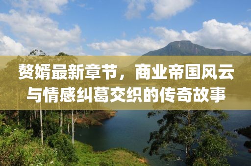 赘婿最新章节，商业帝国风云与情感纠葛交织的传奇故事