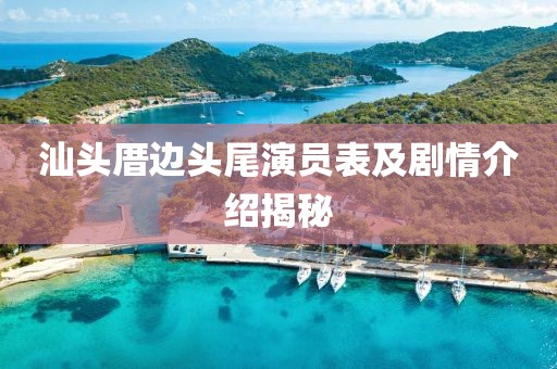 汕头厝边头尾演员表及剧情介绍揭秘