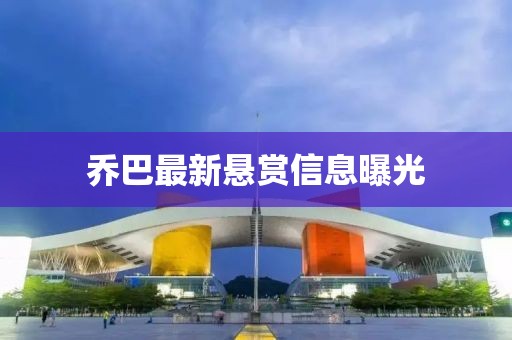 乔巴最新悬赏信息曝光