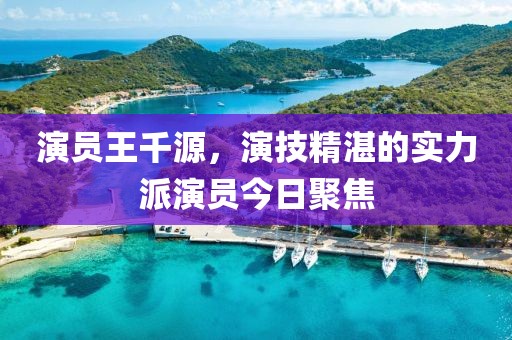 演员王千源，演技精湛的实力派演员今日聚焦