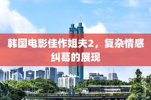 韩国电影佳作姐夫2，复杂情感纠葛的展现