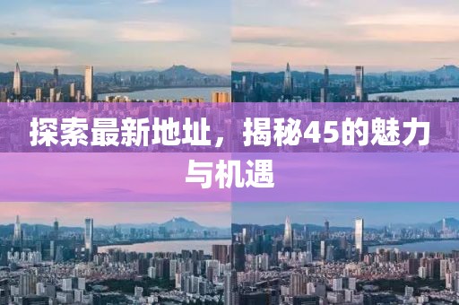 探索最新地址，揭秘45的魅力与机遇